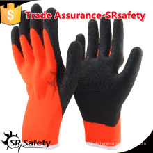 SRSAFETY 7gauge knitierte Liner beschichtete Latex auf Handhandschuhen, Economis Stil.